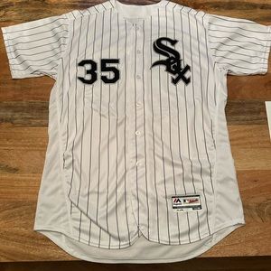 Mens Authentic 35 White Sox frank I thomas Jersey